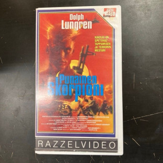 Punainen skorpioni VHS (VG+/VG+) -toiminta-